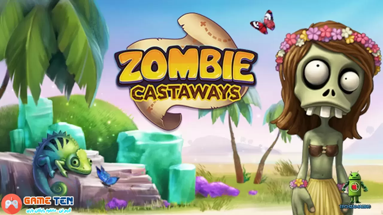 دانلود Zombie Castaways - بازی زامبی های رانده شده برای اندروید + مود